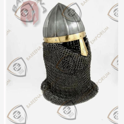 Fluted Norman Helmet