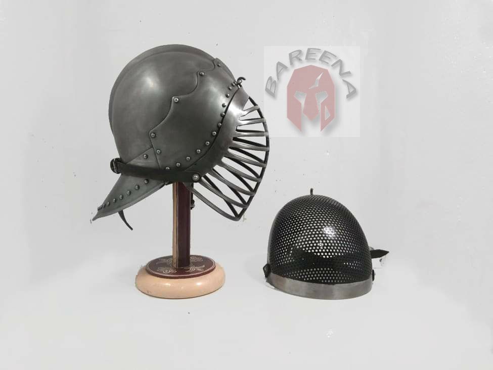 Open Face Sallet (with Interchangeable face plates) - Image 2