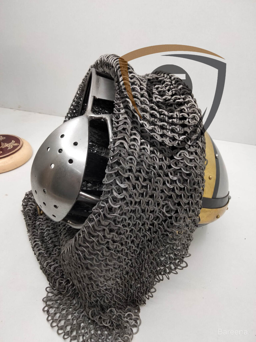 Kettle Helmet with Eye Slotted Brim - Image 3