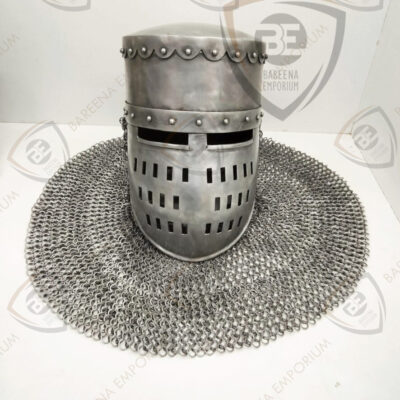 Pot Crusader Helmet