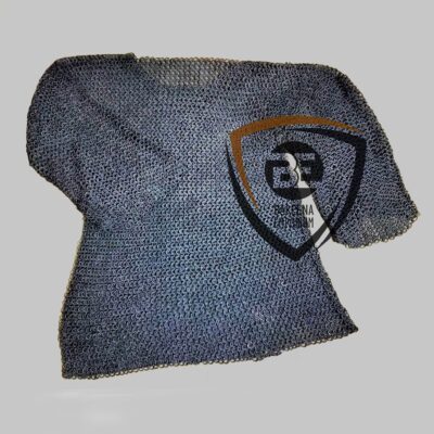 BE - Aluminum Riveted Chainmail Shirt – 9mm Flat Rings – Lightweight & Durable