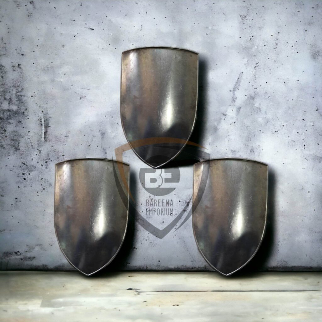 BE – Steel Shield Blanks (Set of Three) – Bareena Emporium