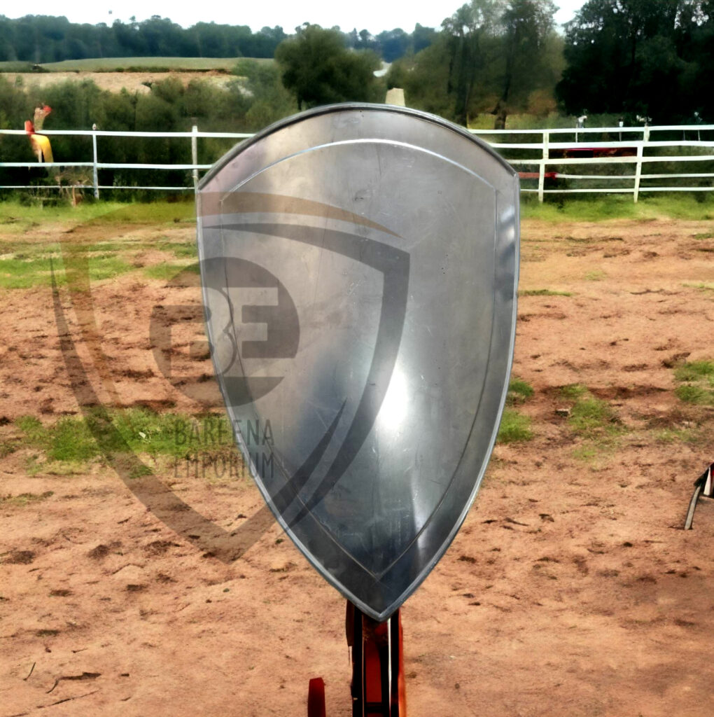 Medieval Heater Blank Shield (Set of 3)