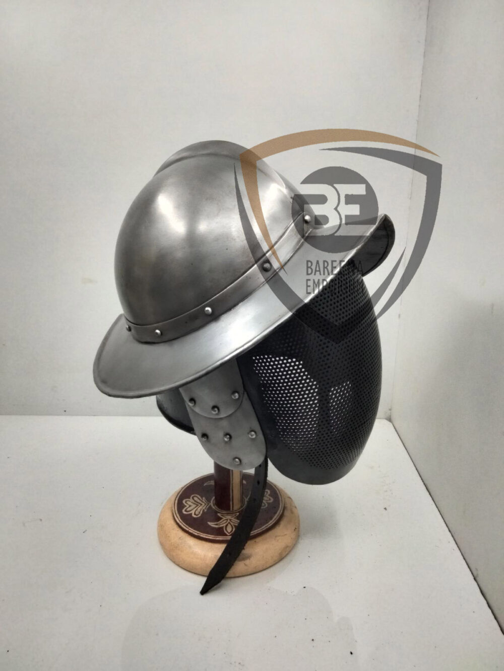 Morion Helmets with Fixed Perforated Face Plate - Image 4