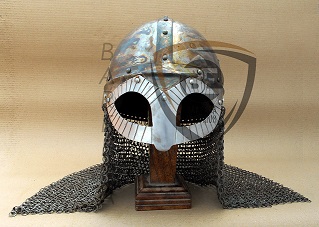 Gjermundbu Helmet with Distressed Finish