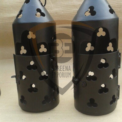 BE- Punched Metal Lantern (Set of 4)