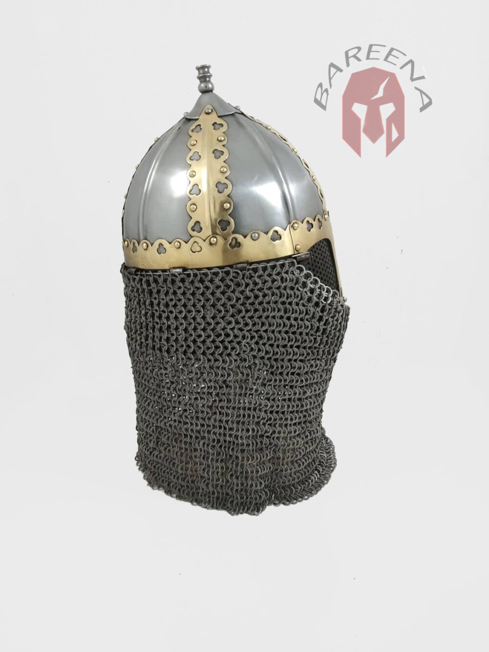 Gnezdovo Helmet with Perforated Face Plate - Image 2