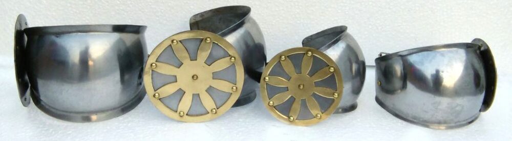 Set of Elbow and Knee Cops with Roundels