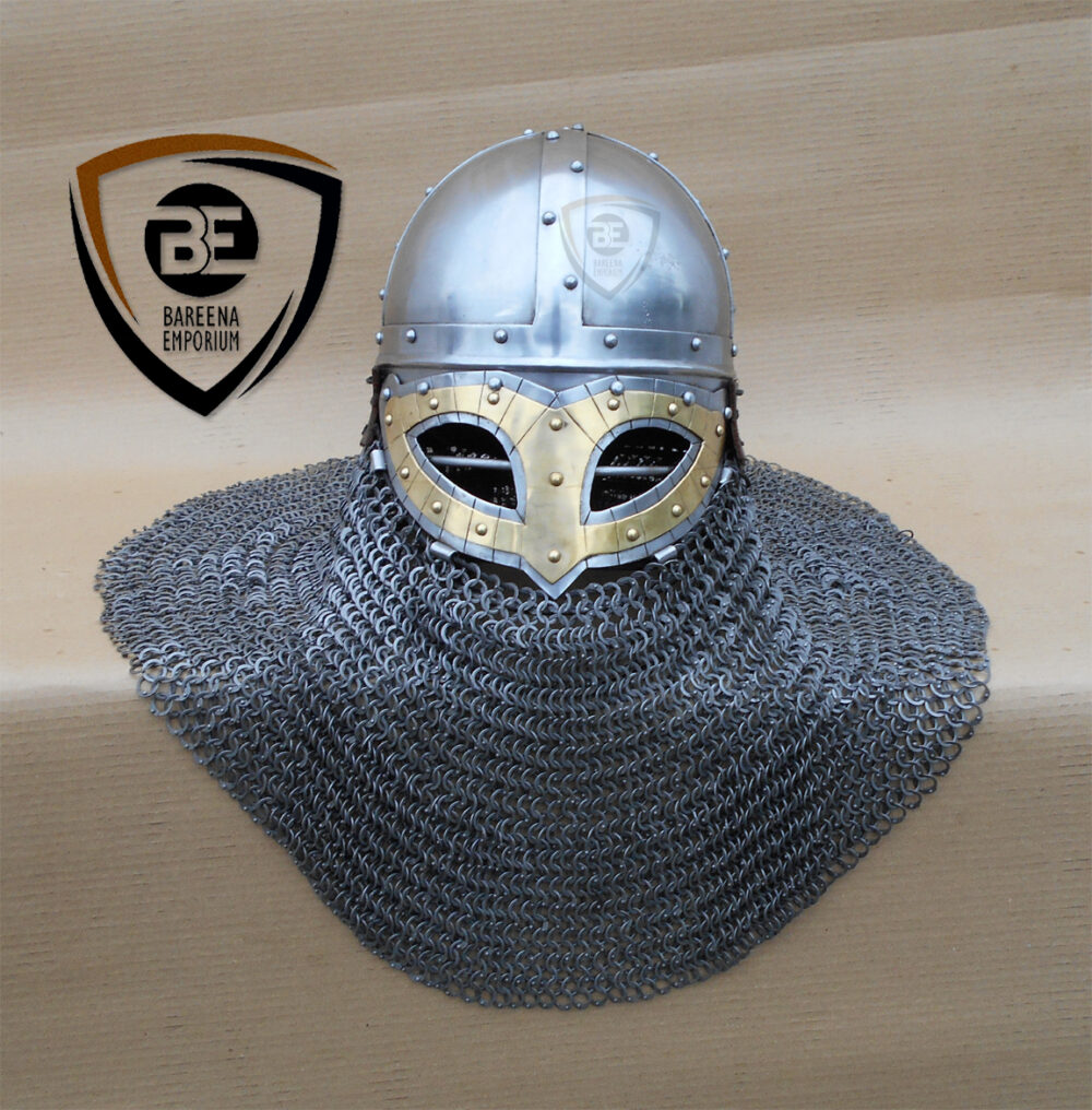 Gjermundbu helmet with Brass ocular