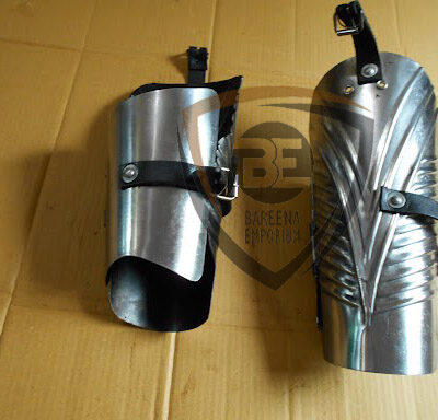 Handcrafted medieval forearm armor steel vambraces