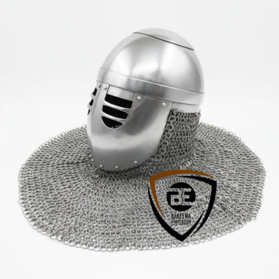 BE -  ⚔️ SLONIM HELMET – Great Helm of the 14th-Century Eastern Knights