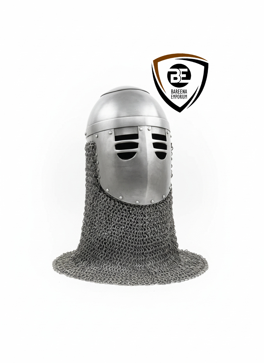 BE - ⚔️ SLONIM HELMET – Great Helm of the 14th-Century Eastern Knights - Image 2