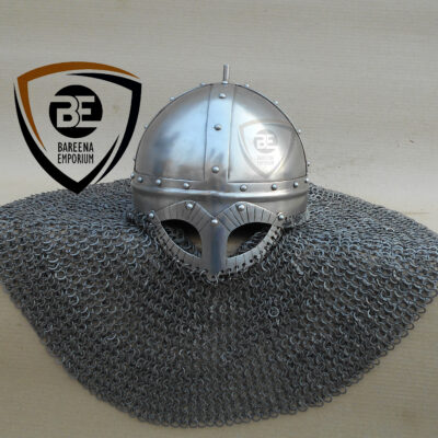BE- Gjermundbu Helmet - Viking with Riveted Aventail