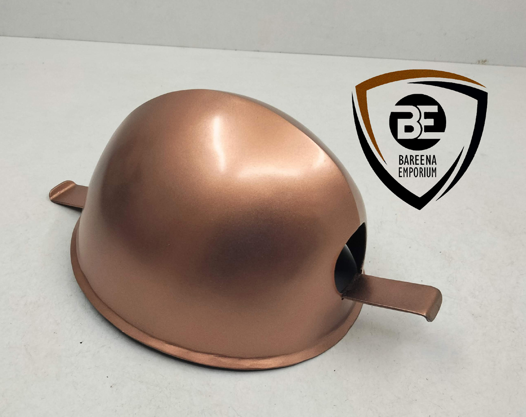 BE - Cup Hilt Sword Guard – 16 Gauge Steel, Copper & Brass Finish
