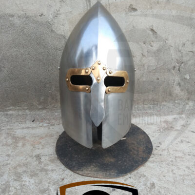 BE - Lough Henney Helmet – 14 Gauge Steel | Medieval Armor | Mild & Stainless Steel