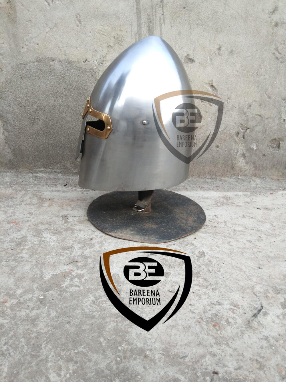 BE - Lough Henney Helmet – 14 Gauge Steel | Medieval Armor | Mild & Stainless Steel - Image 2