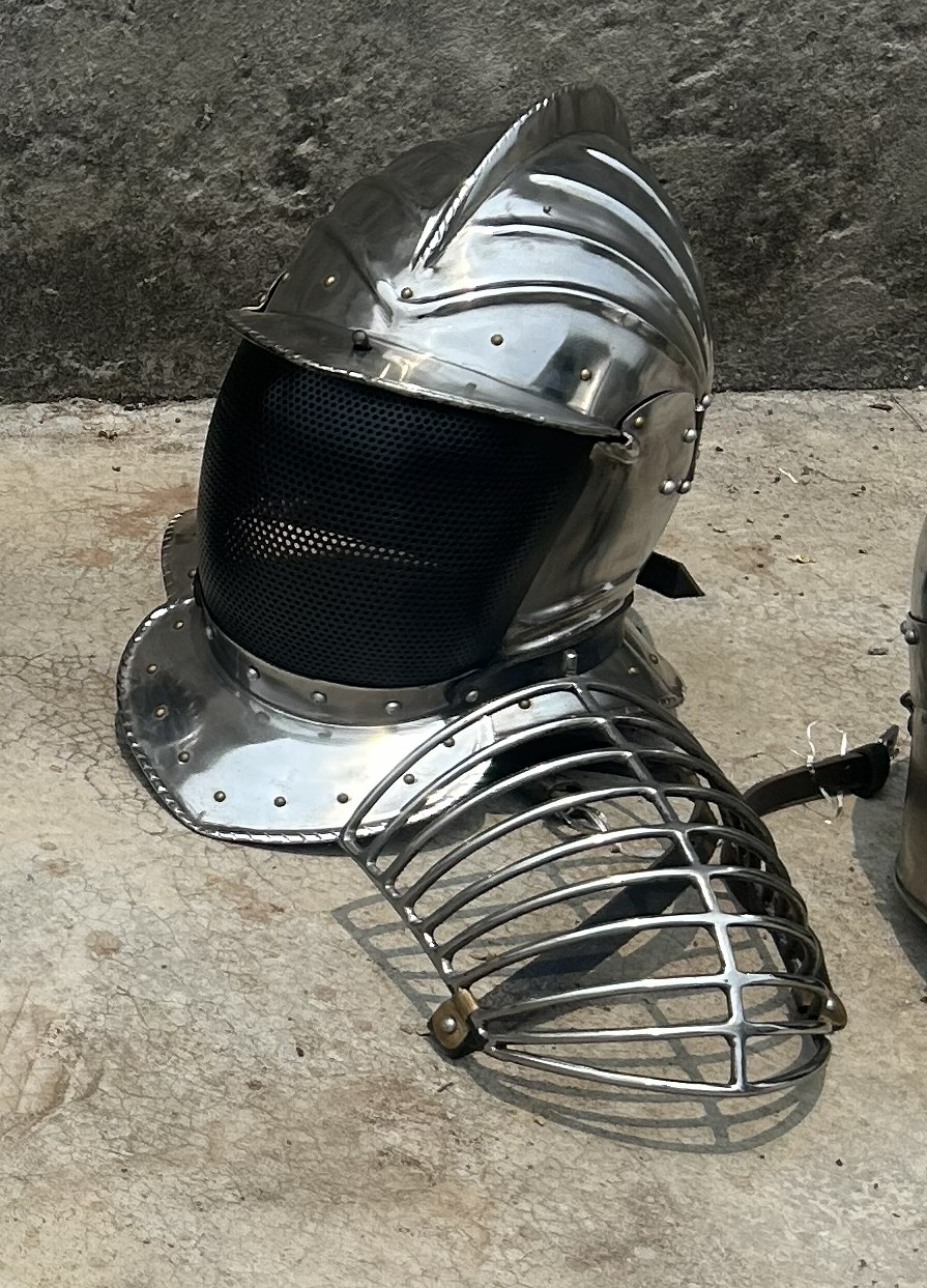 Ready to Ship Stainless Helmets – Flat Sale $325 USD Each - Image 4