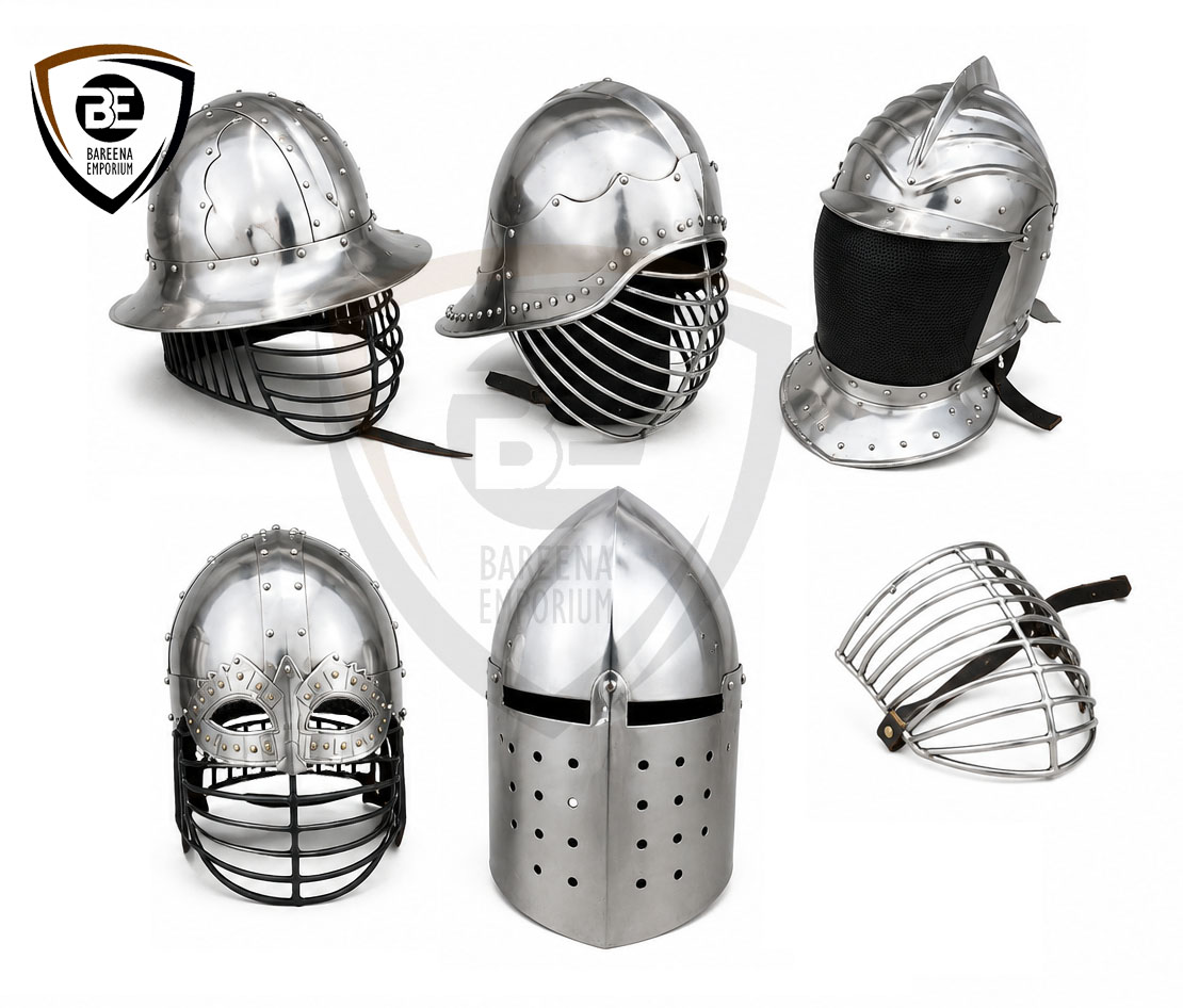 Ready to Ship Stainless Helmets – Flat Sale $325 USD Each